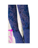 Collant bleuets imprimé fleuri