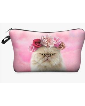 Trousse de fille Chat grognon
