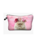 Trousse de fille Chat grognon