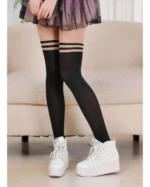 Collant effet Chaussettes de sport haute