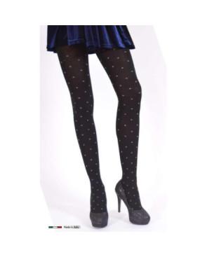 Collant d'hiver Plumetis noir