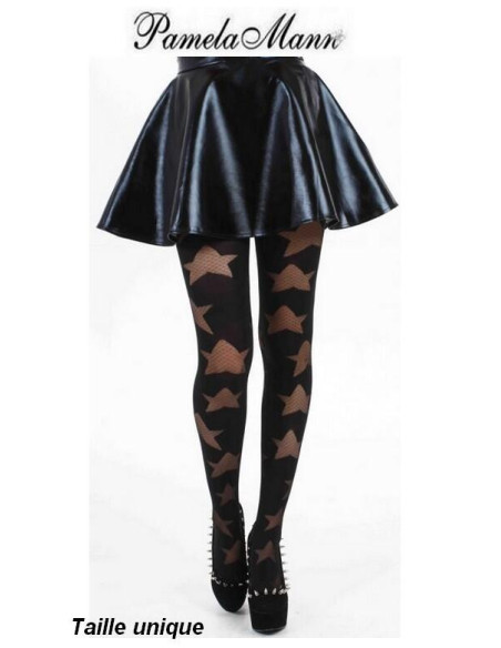 Collant pamela mann étoiles reversées 
