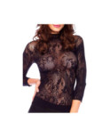 Top Dentelle Manches Longues Leg Avenue