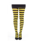 Collant Pamela MAnn Rayures Jaunes et noires