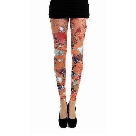Legging Pamela Mann doodle hearths
