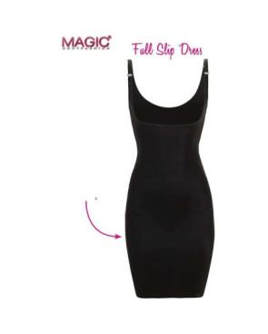  fond de robe affinant Magic Bodyfashion noir détail