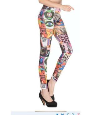 Caleçon Lycra Imprimé rockeuse
