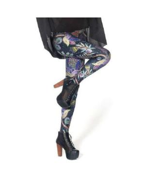 Leggings Mosaique fleurie