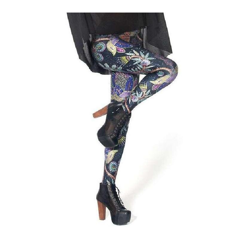 Leggings Mosaique fleurie