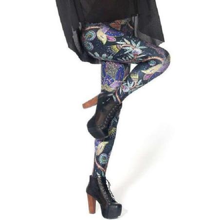 Leggings Mosaique fleurie