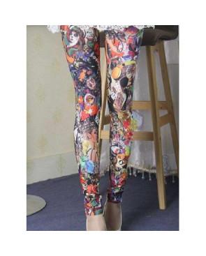 Leggings imprimé délire Girly