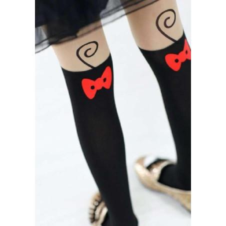 Collant enfant cuissarde chat