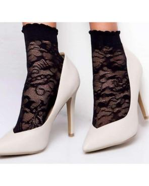Socquette Dentelle Feston