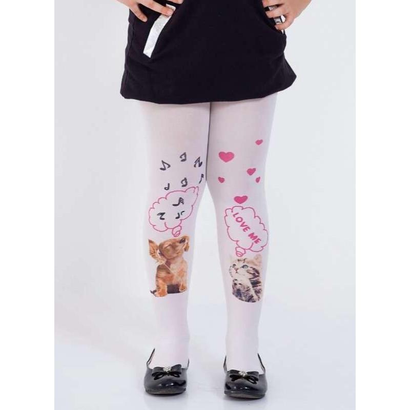Collant chats et chien amoureux