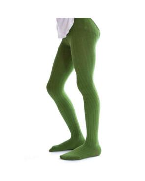 Collant coton Enfant Vert Ysabel Mora