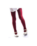 Collant coton enfant Grenat Ysabel Mora