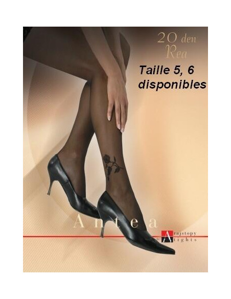 Collant Réa Rose noire Adrian