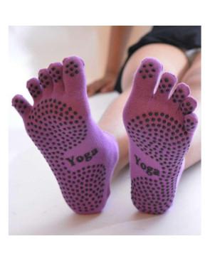 Chaussettes De Yoga à doigts de pieds 