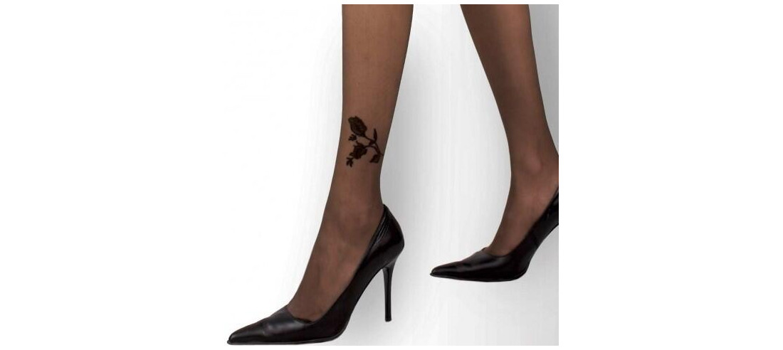 Collant Réa Rose noire Adrian