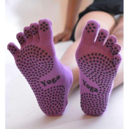 Chaussettes De Yoga à doigts de pieds