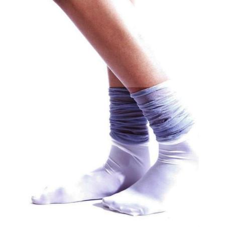 chaussettes-blanches-rebords-lurex-microfibre-argenté