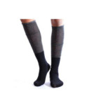 chaussettes  rebords plissé Lurex Noir