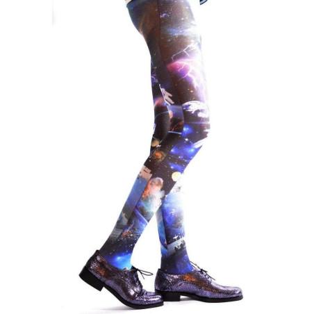 Collant Imprimé Orbite cosmonaute