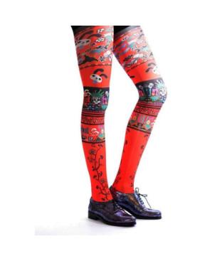 Collant imprimé lapinous Bad Girls