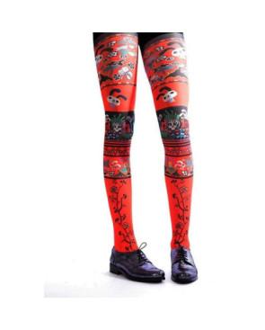 Collant imprimé lapinous Bad Girls