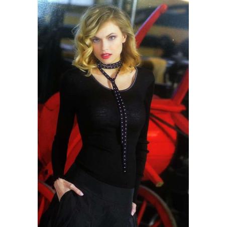 Chemise en laine et soie Moretta Classique