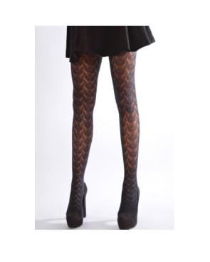 Collant Dentelle Médaillon coton Dolci Calze