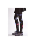 Collant chaud Fil de joie lotus bleu