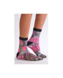 Chaussettes imprimé turn up