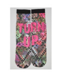 Chaussettes imprimé turn up