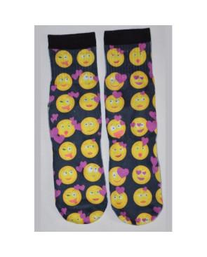 Chaussettes imprimé Filles Emojis
