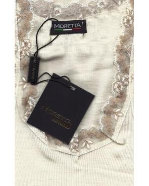  Chemise ML Col Rond Moretta 5347 ivoire