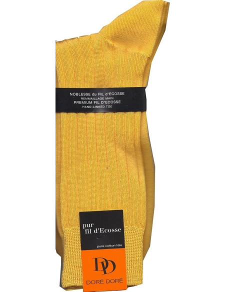 Chaussettes Doré-Doré pur fil d'ecosse