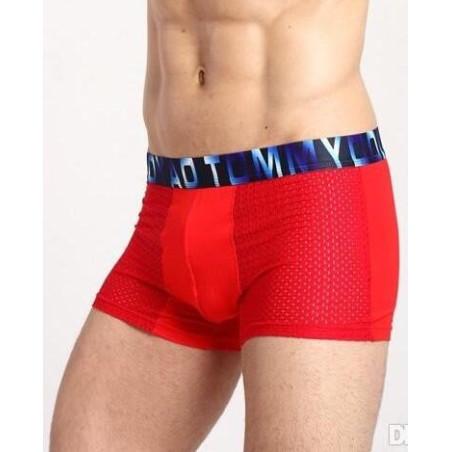 Boxer Maille Sport  Tommy Dooyao rouge