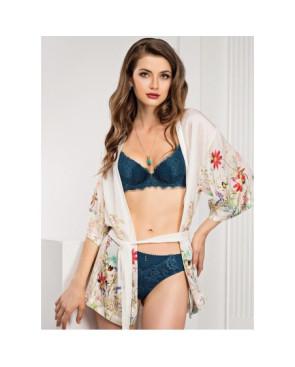New Grace Soutien Gorge Balconnet Piege cobalt