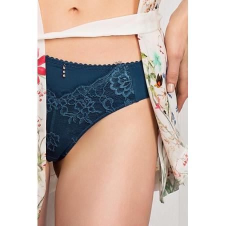String New grace  dentelle Piège cobalt