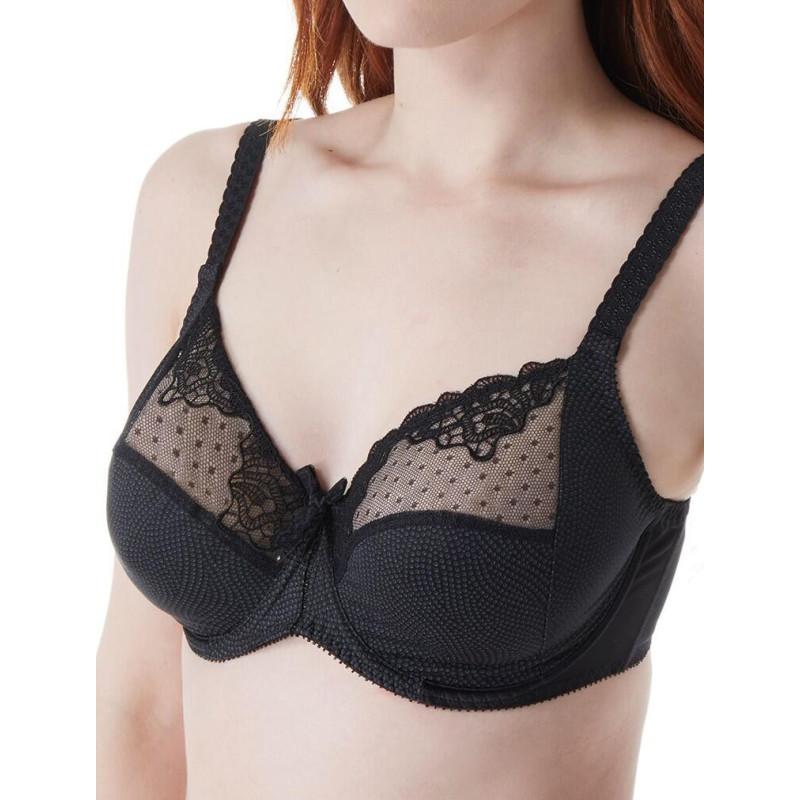 Soutien gorge Empreinte Erin noir