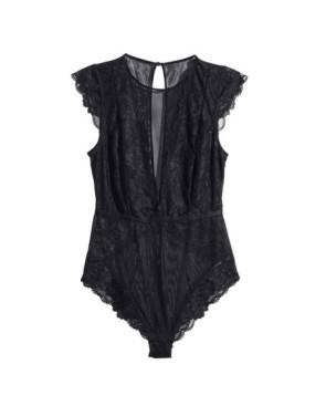Body Dentelle Sans Manches dégriffé