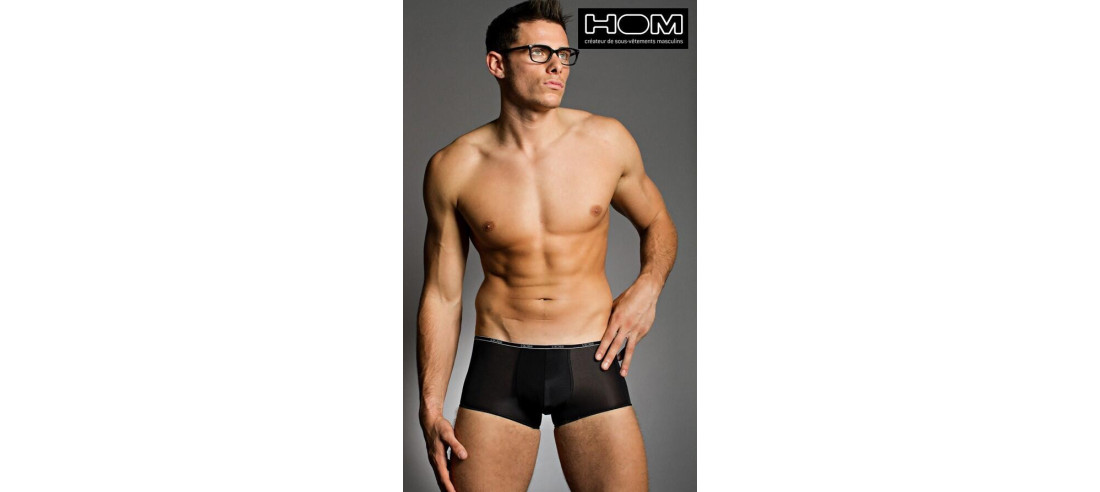shorty-Hom-Plume-Temptation-microfibre-légere-noir