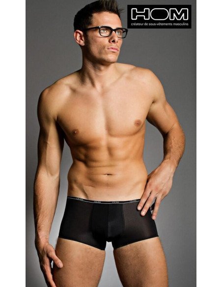 shorty-Hom-Plume-Temptation-microfibre-légere-noir