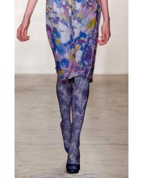Collant opaque imprimé Esprit massif violette