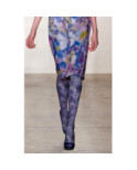 Collant opaque imprimé Esprit massif violette