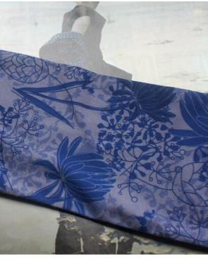  Collant opaque imprimé violet tendance