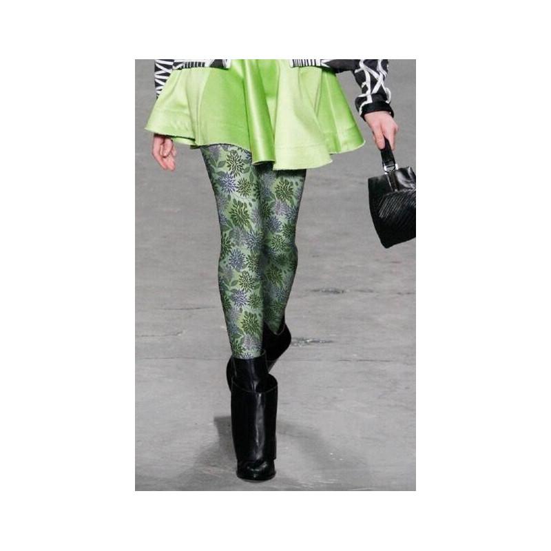Collant opaque imprimé Esprit jungle tropicale