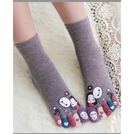 chaussettes 5 doigts manga les copains copines