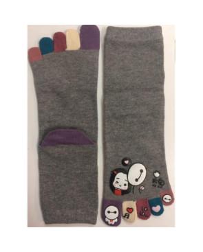  chaussettes 5 doigts manga les copains copines